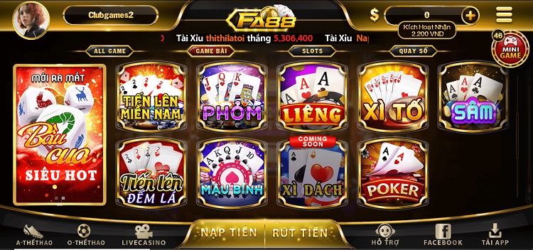 Điểm nổi bật chỉ có tại Fa88 Club