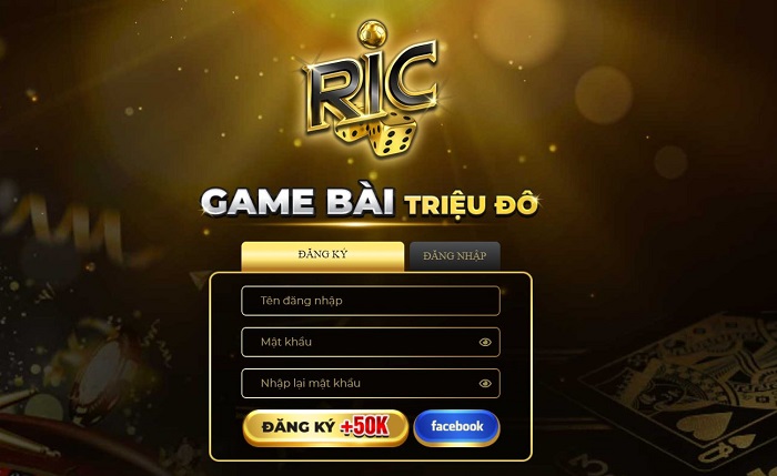 Giao diện Ricwin vô cùng hấp dẫn