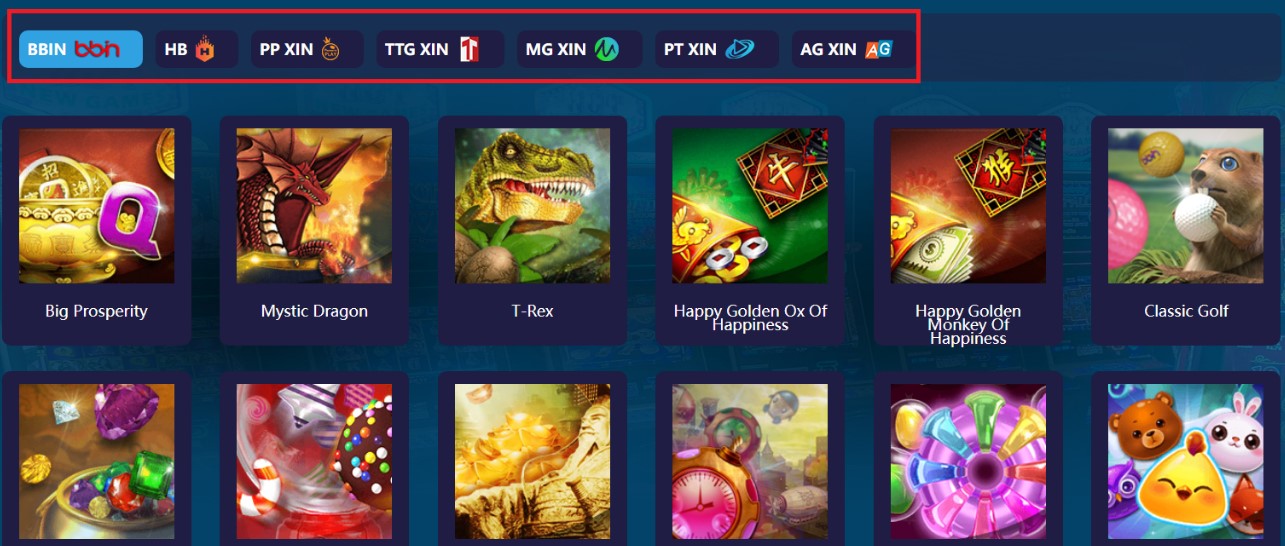 Đa dạng nhà cung cấp game và sản phẩm nổ hũ