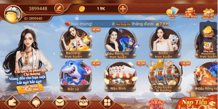 Những tựa game hấp dẫn có tại CF68 Club