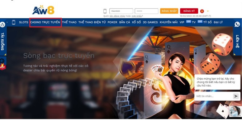 Đánh giá chi tiết giao diện của Aw8vn