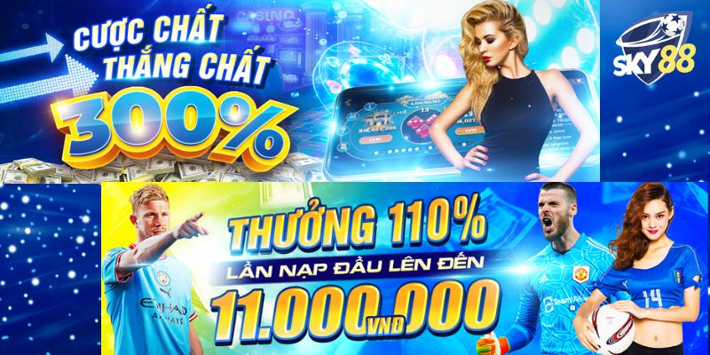 Chương trình ưu đãi cho mọi hội viên tại SKY88