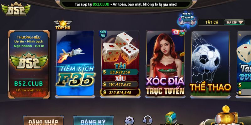 Giới thiệu cổng game B52 uy tín và chất lượng